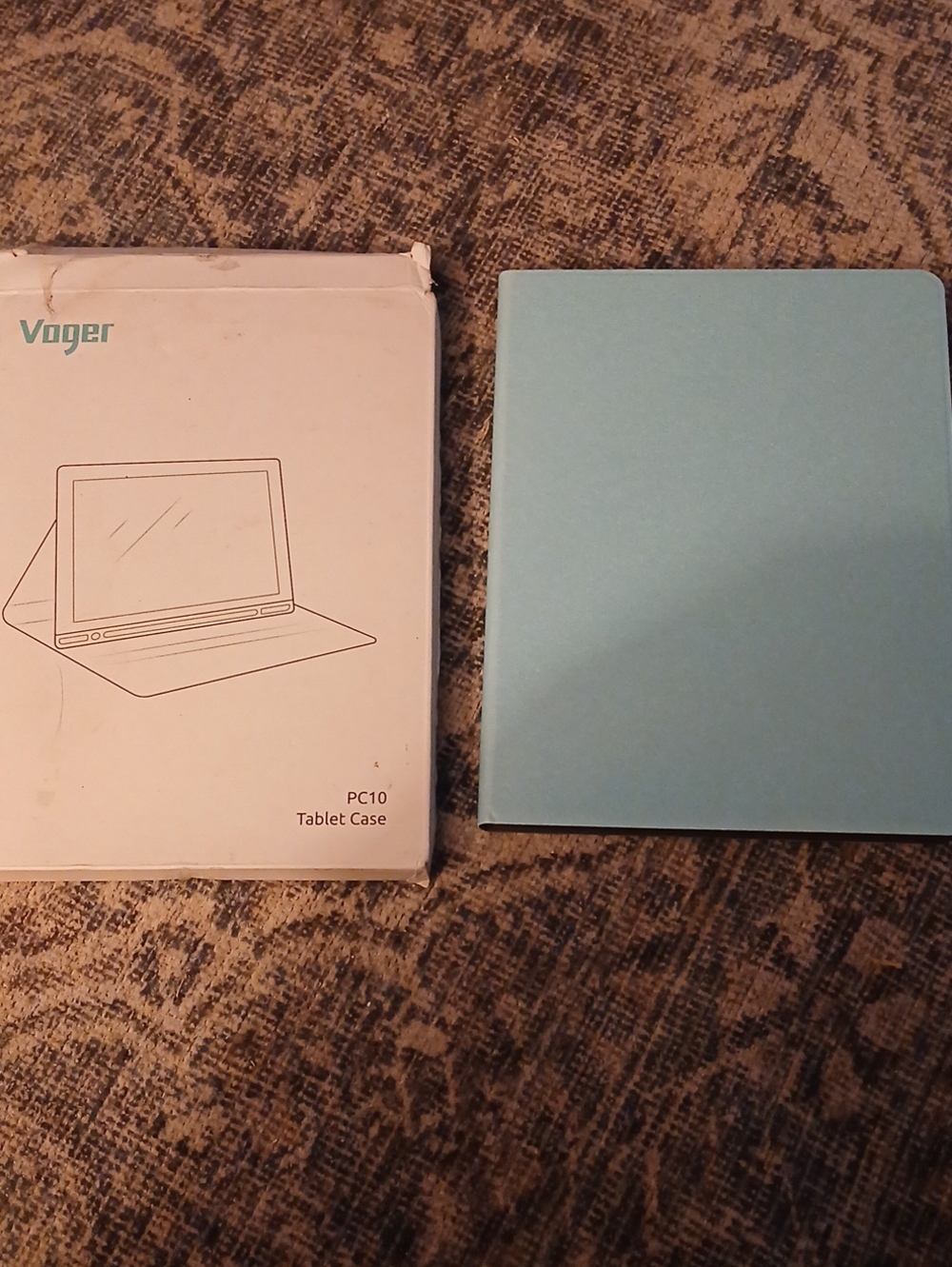 Light Blue Tablet Case for PC10 - Slim Protective Cover